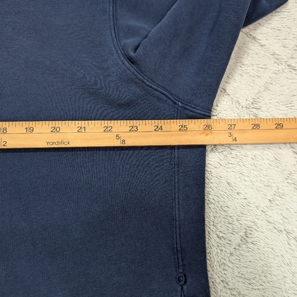 Allbirds Hoodie Sweatshirt Mens XXL Blue Navy R&R Cozy Casual Pima Cotton - Picture 5 of 9